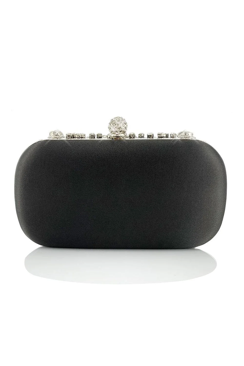 Rhinestone Sparkly Black Party Torba na sprzęgło - Image 2