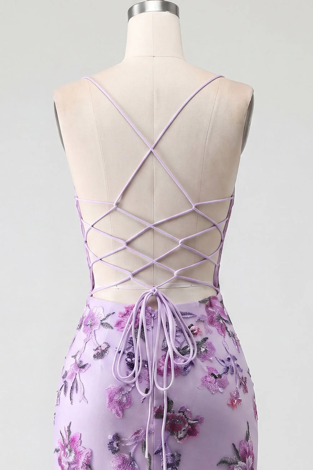 Róż Bodycon Neck Hatter Neck, surowy gorset, cekiny i sukienka Homecoming - Image 16