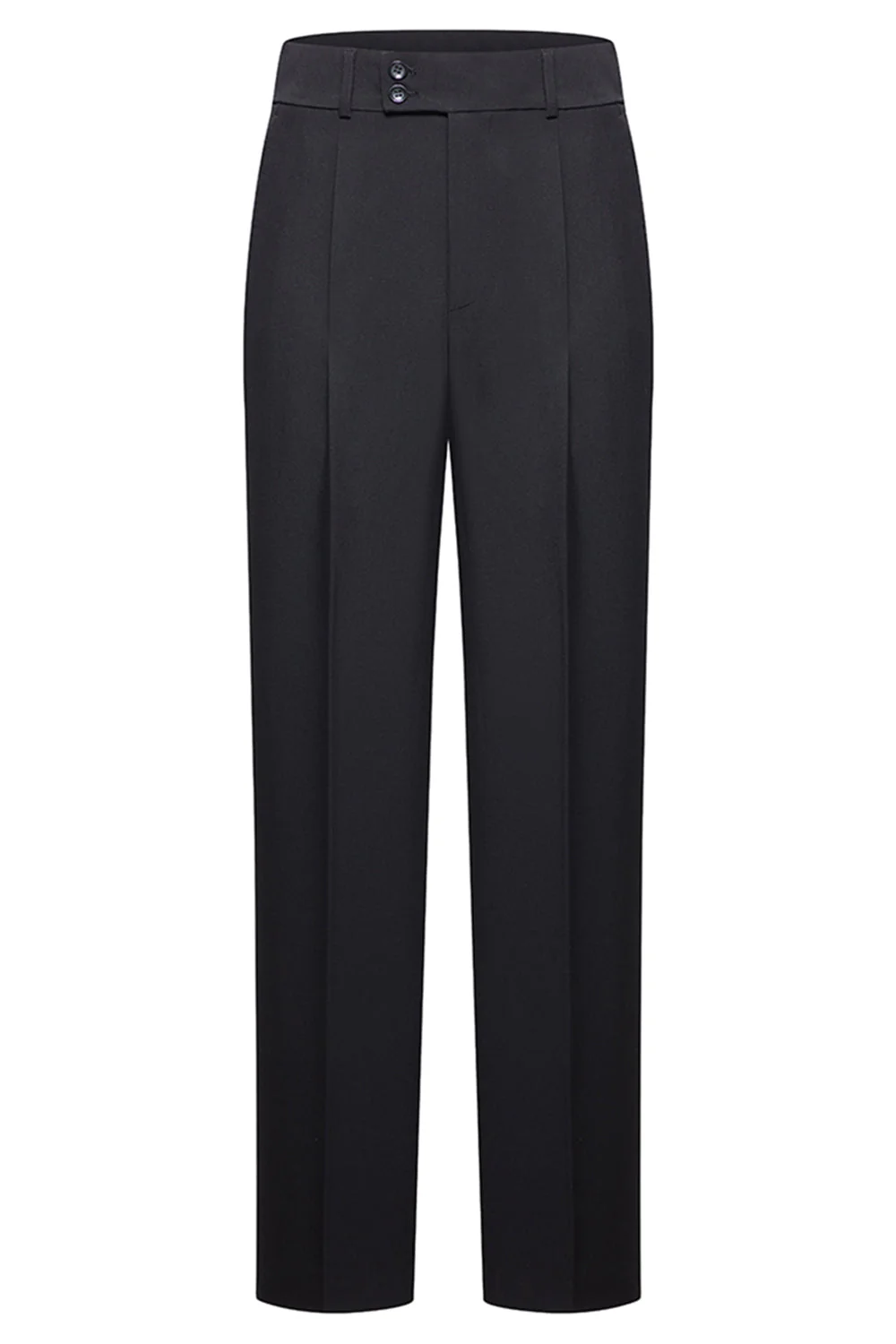 Slim Fit Peak Lapel 2-częściowe czarne garnitury męskie - Image 5