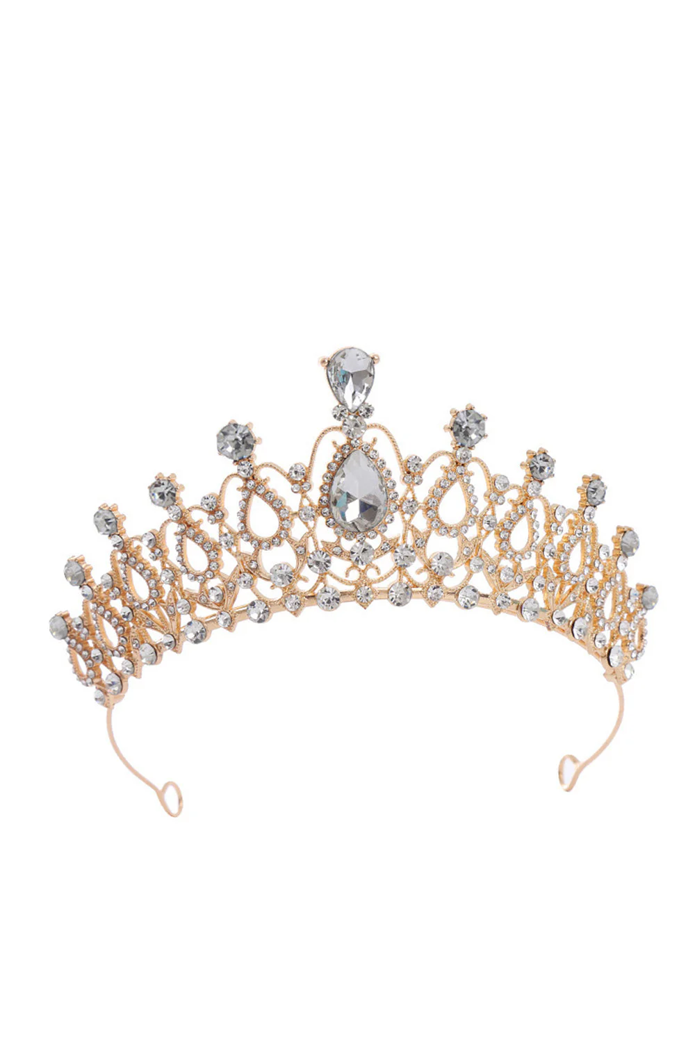 Srebrna kryształowa tiara Królowej Konkursu Pięknego Konkursu - Image 5