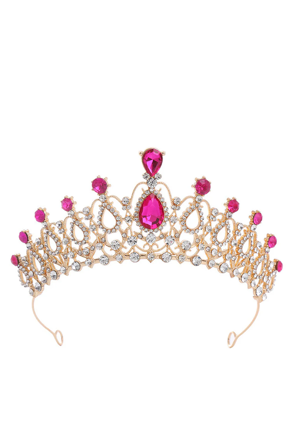 Srebrna kryształowa tiara Królowej Konkursu Pięknego Konkursu - Image 7