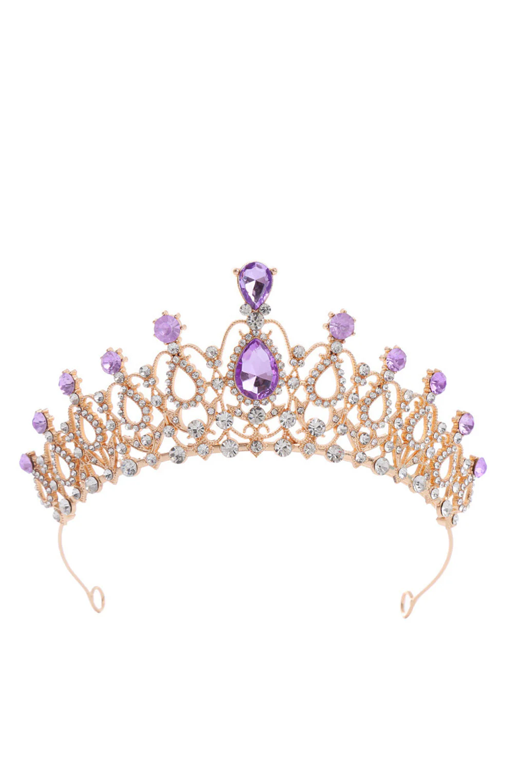 Srebrna kryształowa tiara Królowej Konkursu Pięknego Konkursu - Image 8