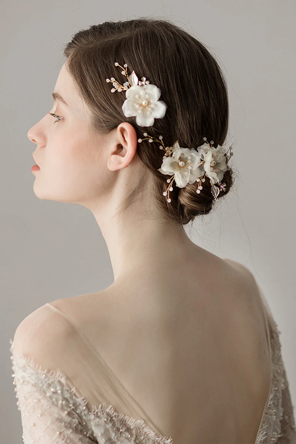 Super Fairy Sweet Chiffon Flower Spinpins - Image 2
