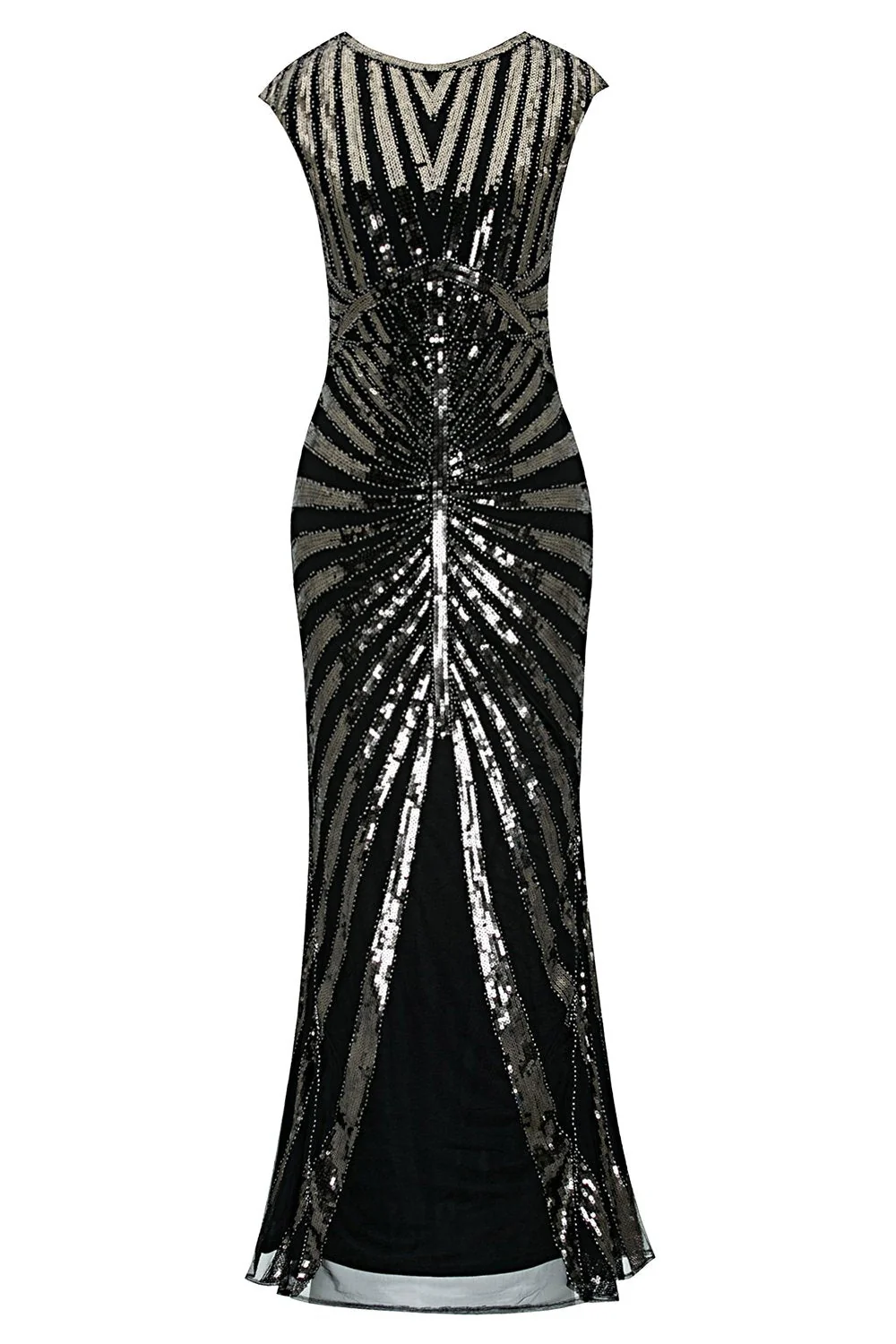 Syrena Cekinowa Gatsby 1920s Flapper Dress - Image 13