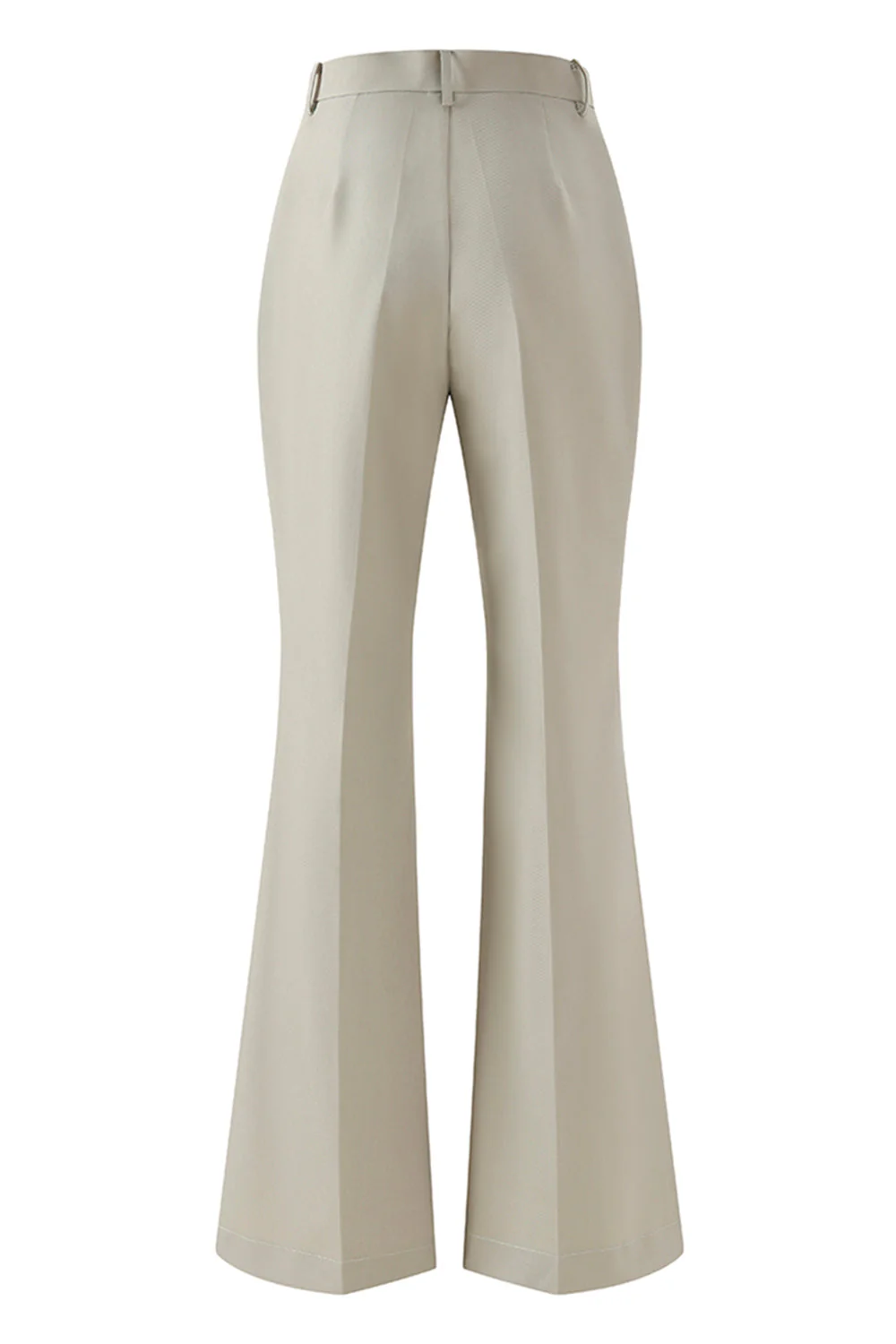 Szaro-zielone 2-częściowe garnitury damskie Slim Fit z guzikiem - Image 6