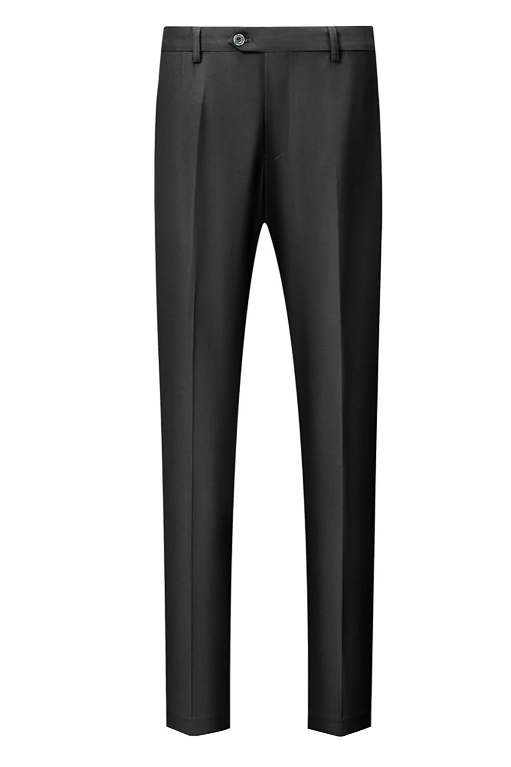 Szary szal Lapel Męskie 3-częściowe garnitury - Image 6