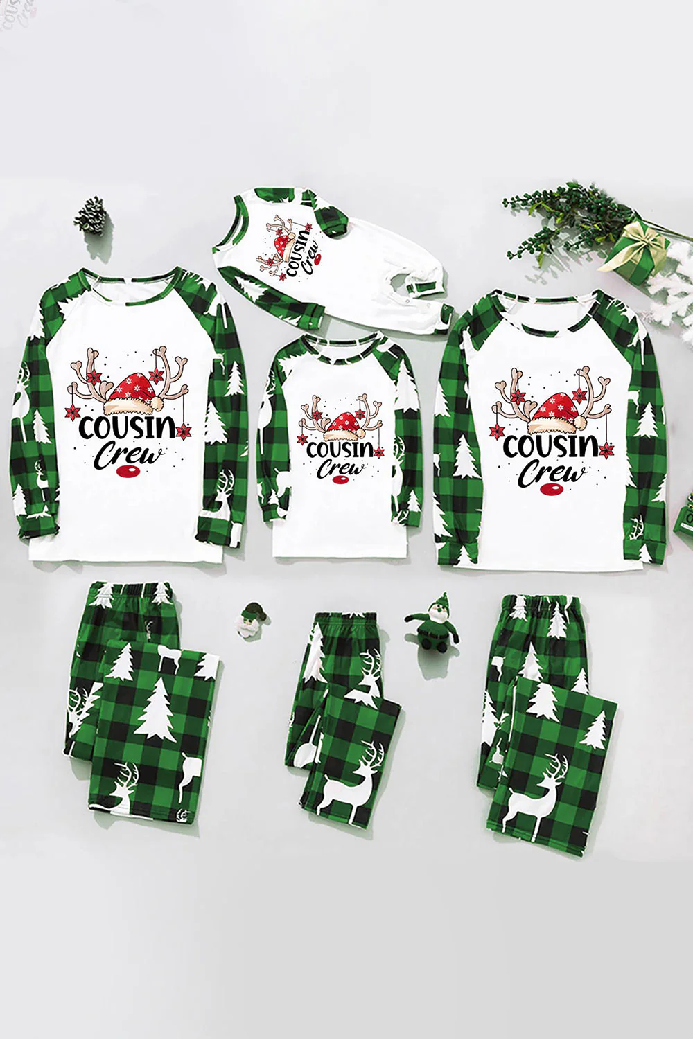 Wesołych Świąt Rodzinnych Zestawy Piżamy - Image 12
