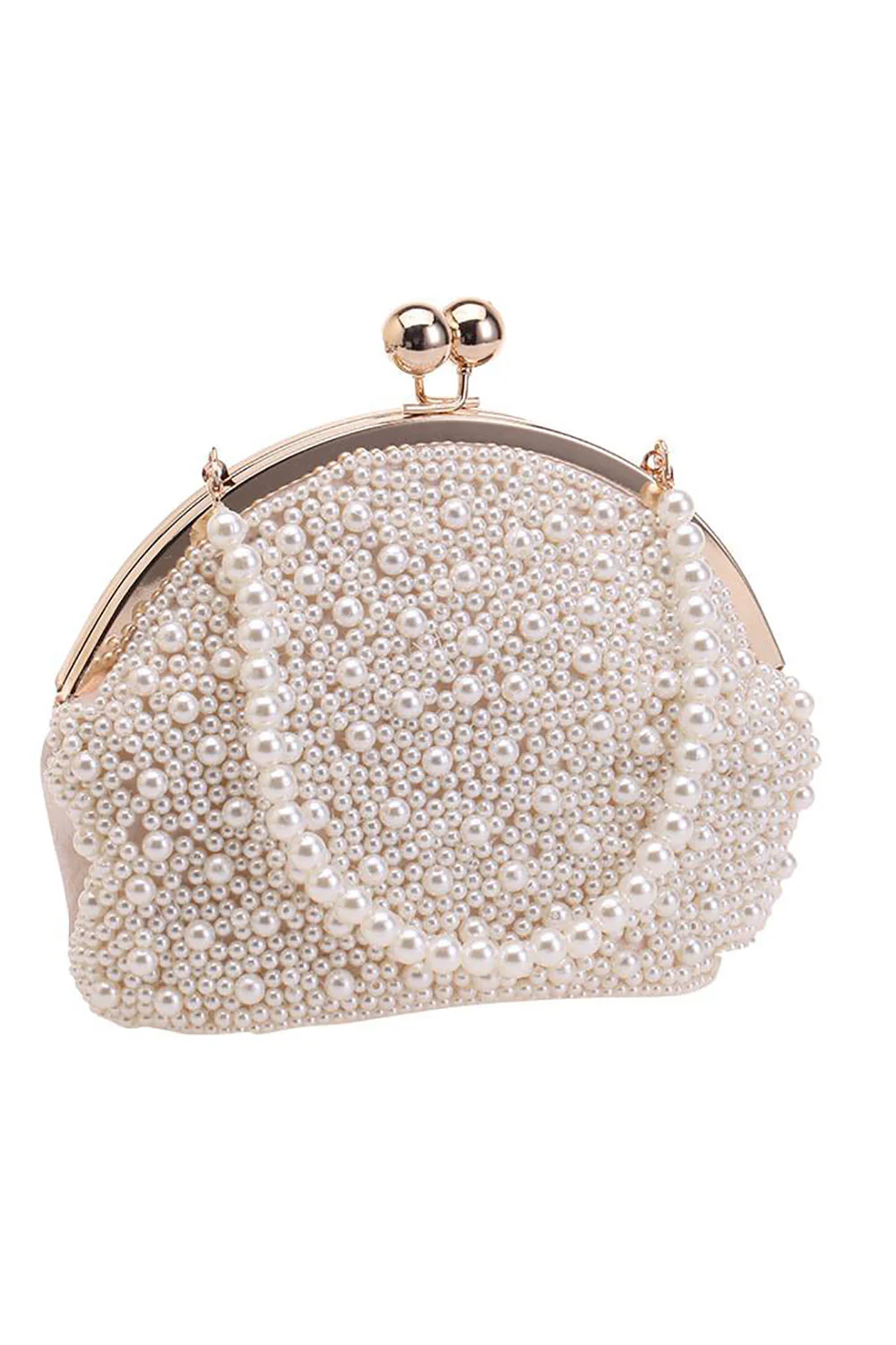White Pearls Wieczorna torebka - Image 3