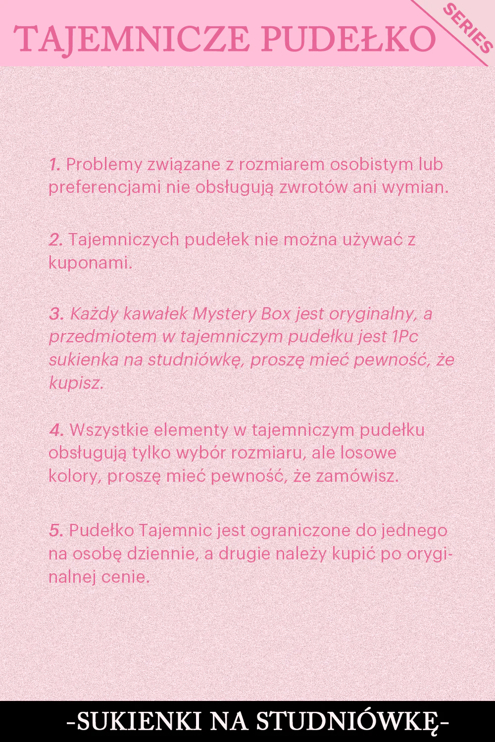 ZAPAKA TAJEMNICZE PUDEŁKO z 1Pc Sukienka Na Studniówkę - Image 2