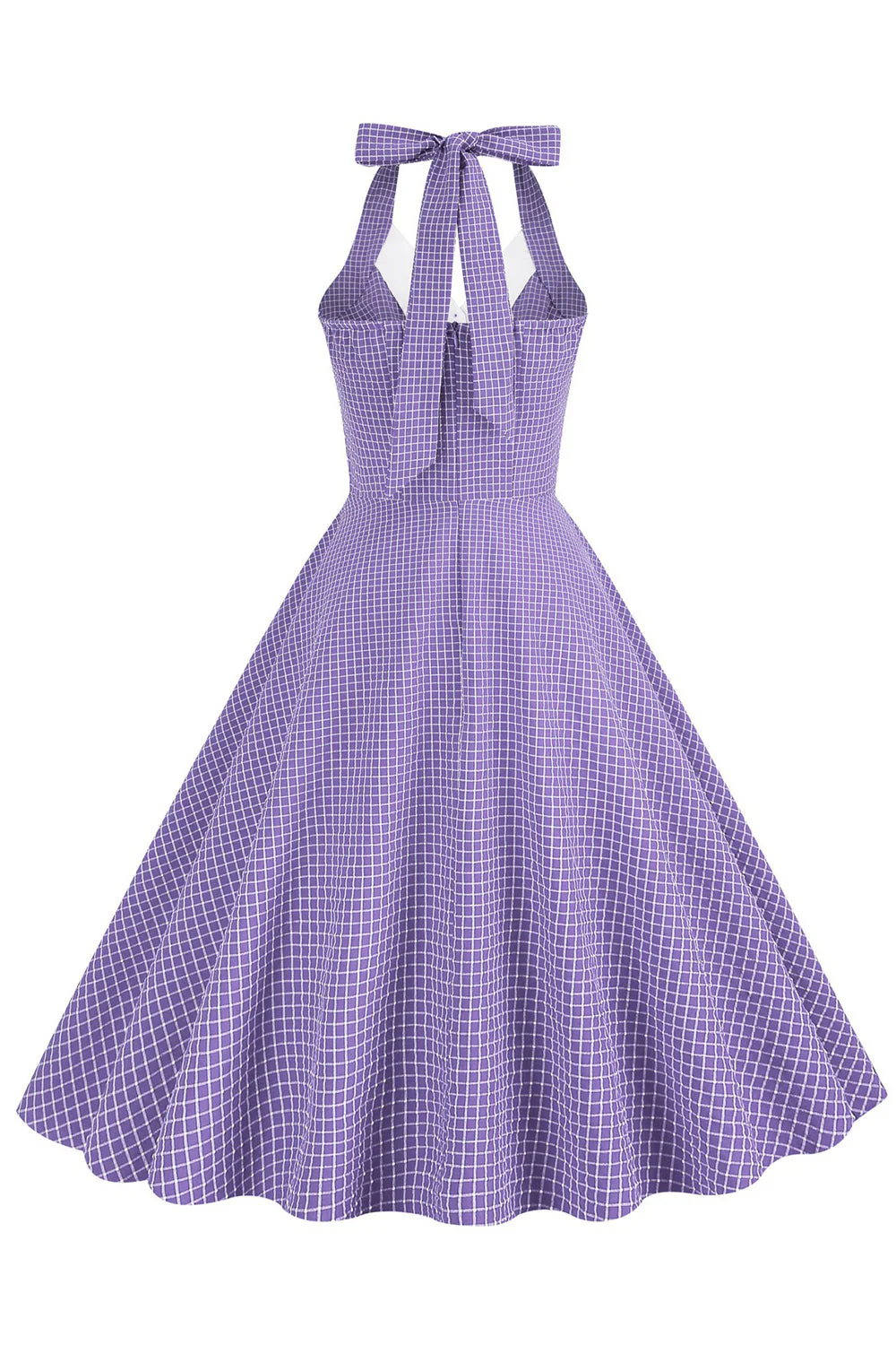 Zielona Sukienki W Stylu Retro Dekolt Halter Sukienka Lata 50 - Image 16