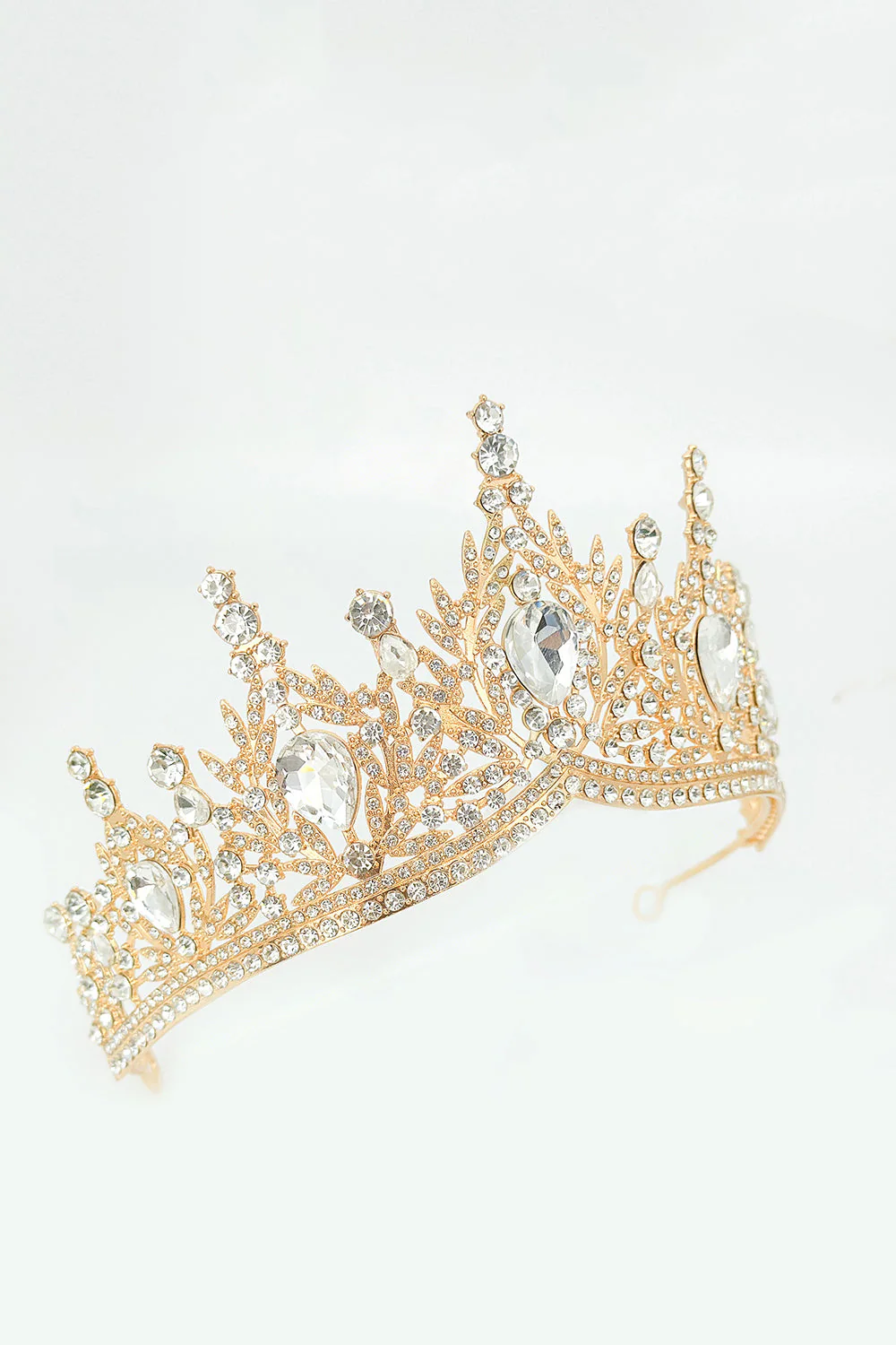 Złoto-królewska Niebieska Kryształowa Tiara Królowej Konkursu Maturalnego - Image 4