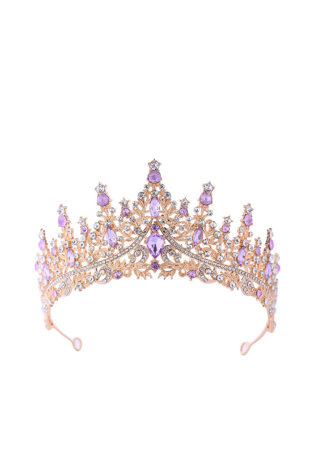 Złoto-zielona kryształowa korona Królowej Konkursu Maturalnego Tiara - Image 10