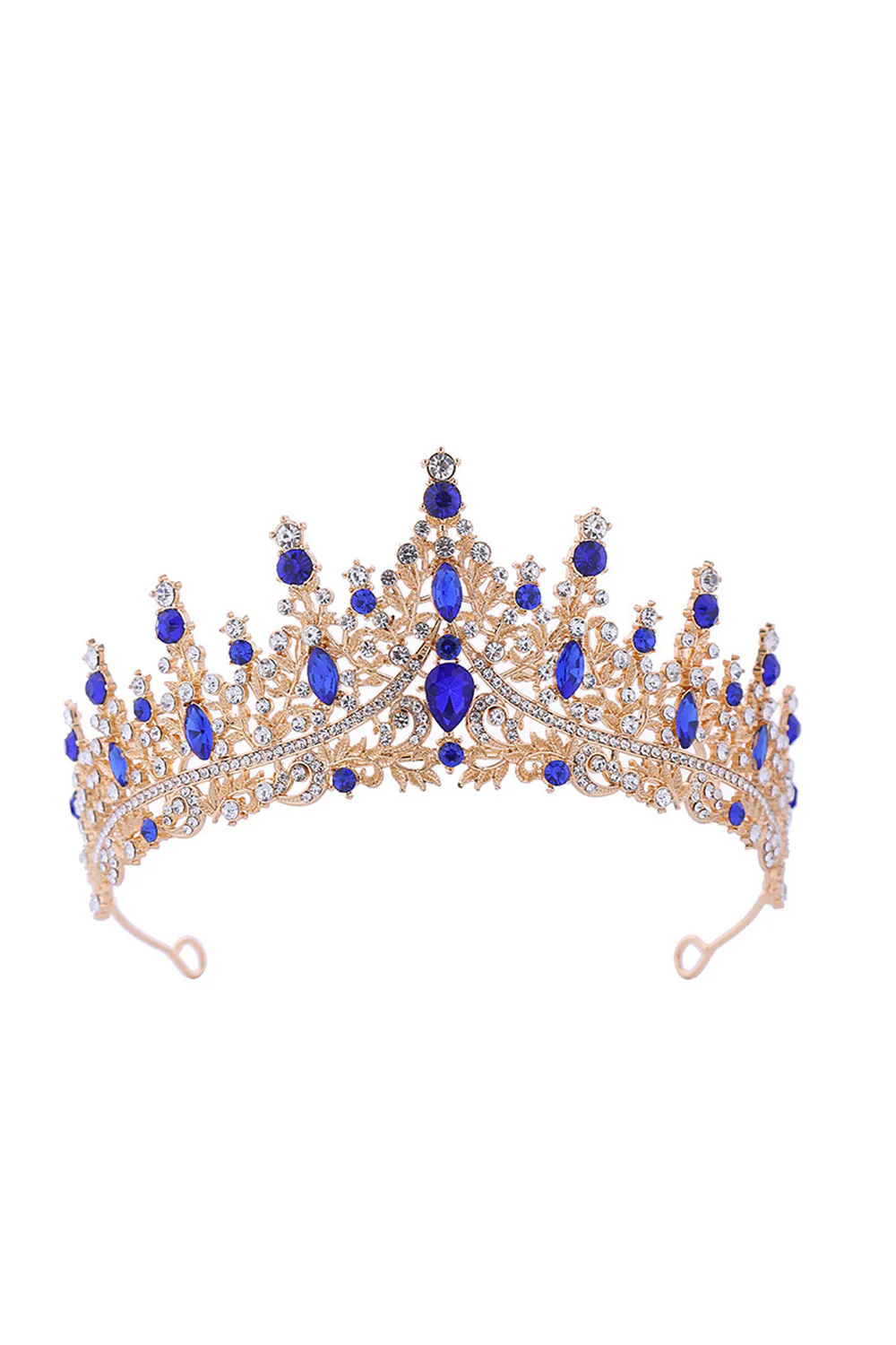 Złoto-zielona kryształowa korona Królowej Konkursu Maturalnego Tiara - Image 13