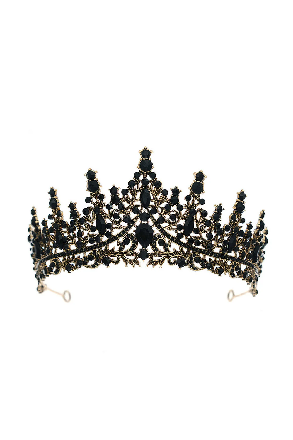 Złoto-zielona kryształowa korona Królowej Konkursu Maturalnego Tiara - Image 4
