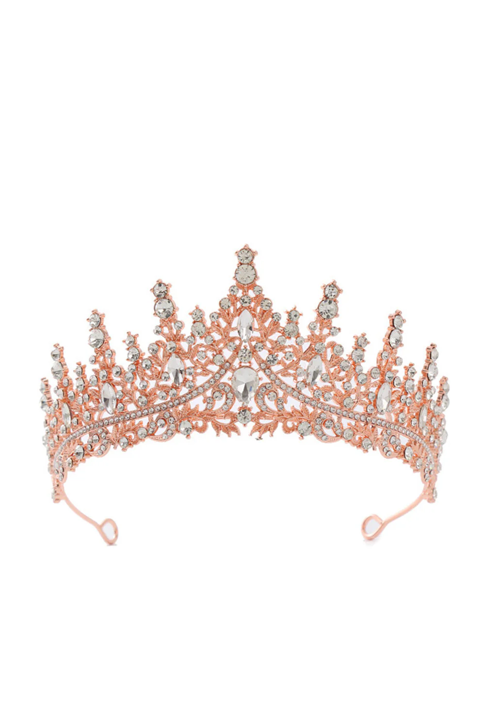Złoto-zielona kryształowa korona Królowej Konkursu Maturalnego Tiara - Image 5