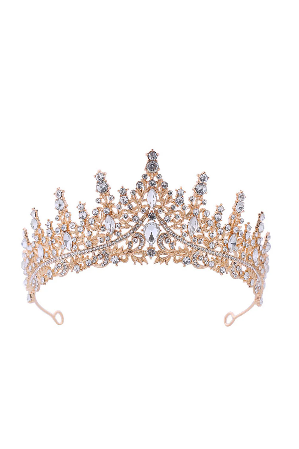 Złoto-zielona kryształowa korona Królowej Konkursu Maturalnego Tiara - Image 6