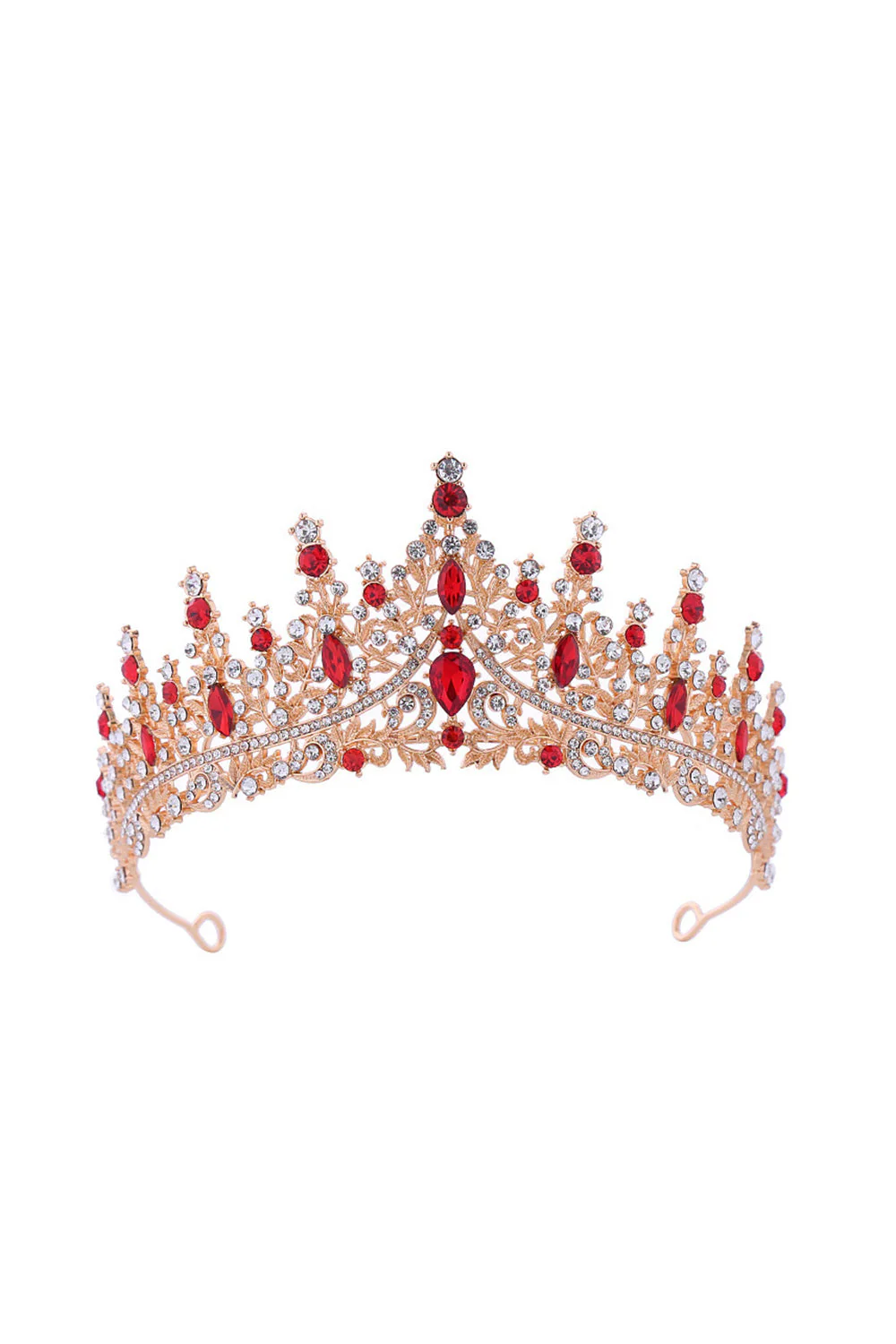 Złoto-zielona kryształowa korona Królowej Konkursu Maturalnego Tiara - Image 7