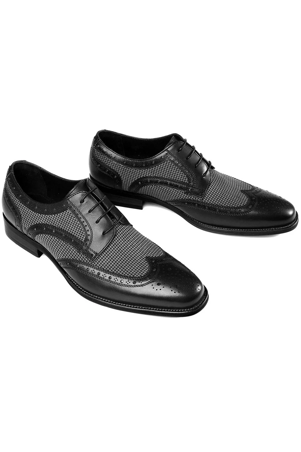 Żółte skórzane męskie buty casualowe - Image 11