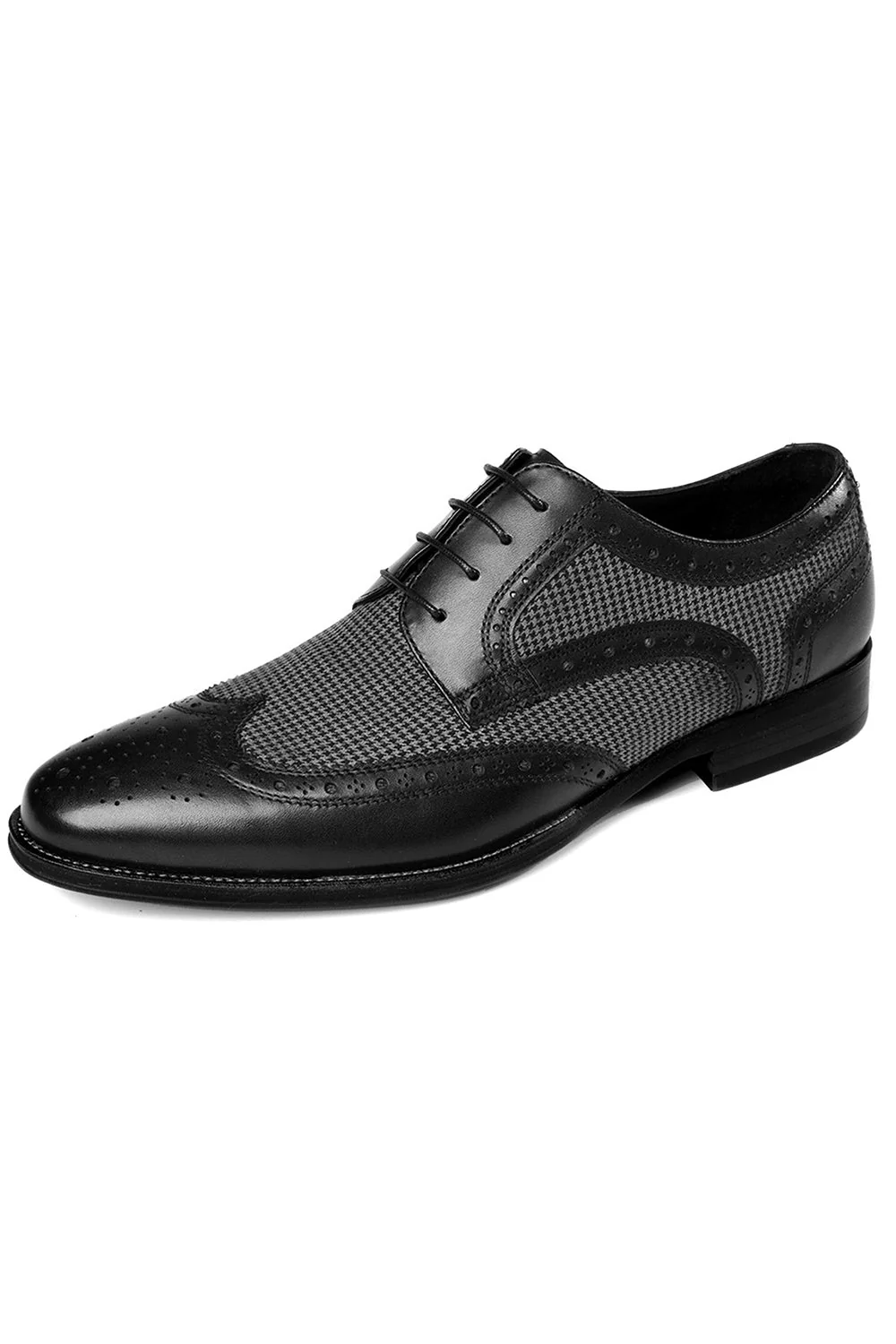 Żółte skórzane męskie buty casualowe - Image 12