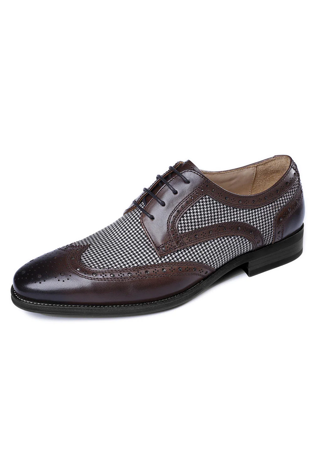 Żółte skórzane męskie buty casualowe - Image 17
