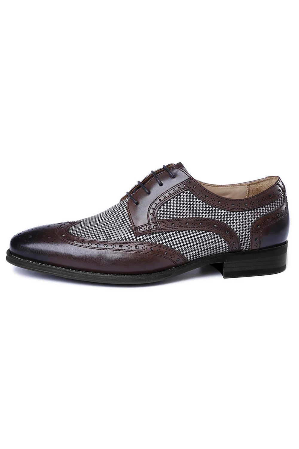 Żółte skórzane męskie buty casualowe - Image 18