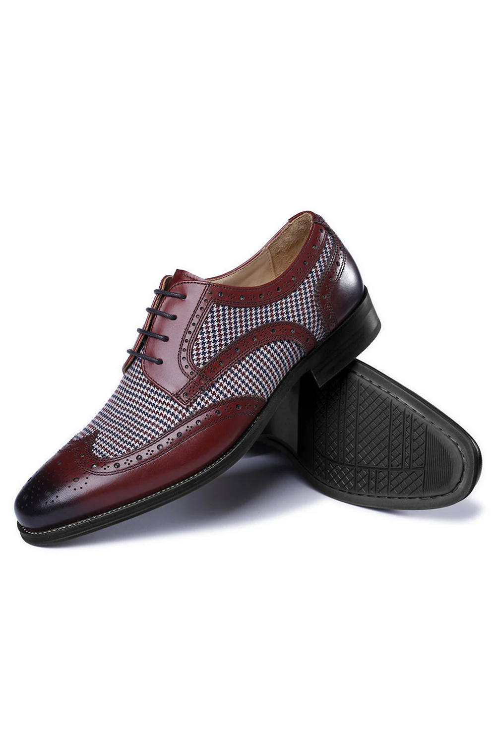 Żółte skórzane męskie buty casualowe - Image 19