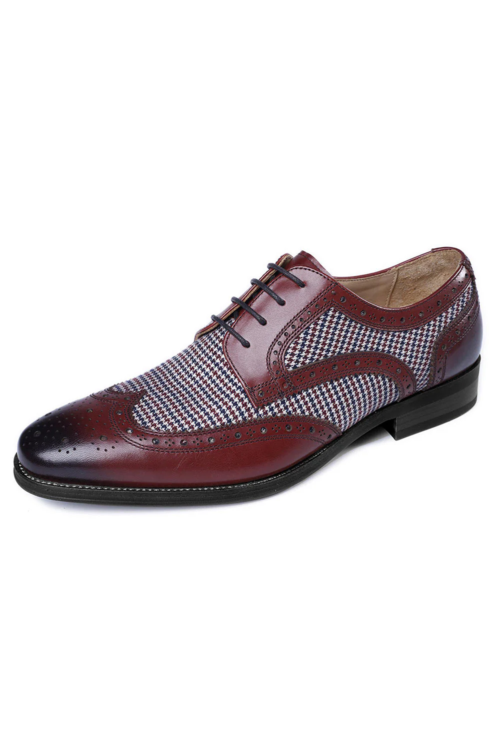 Żółte skórzane męskie buty casualowe - Image 21