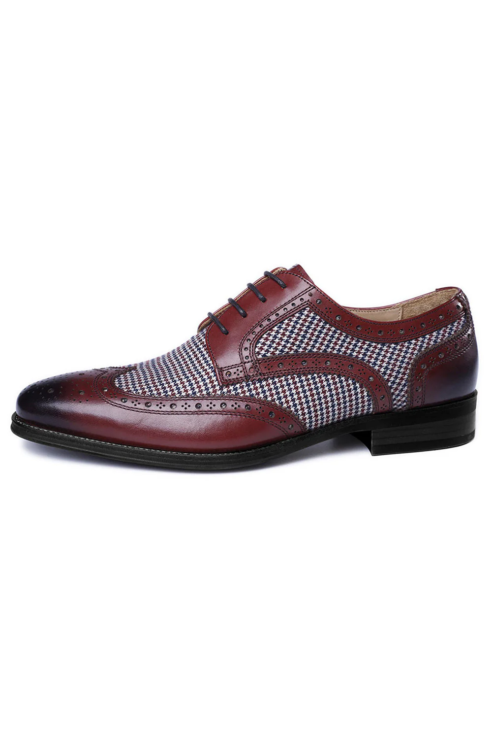 Żółte skórzane męskie buty casualowe - Image 22